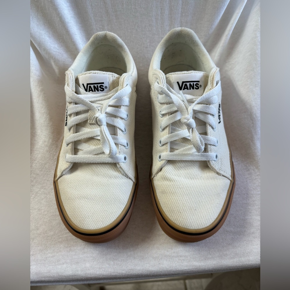 Vans  Seldan Canvas Sneaker Translucent Gum Marshall - White - Size 7.5 Men